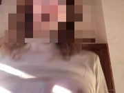 Watch My Tits Bounce Hard While I Run On The Treadmill Like A Naughty Redhead 13/16