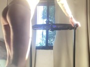 Watch My Ass Bounce While I Run On The Treadmill Like Your Naughty Redhead Slut 1/16