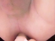 Probando mi nuevo Dildo realista, después de la universidad 2/16