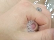 18 year old schoolboy jerks off for the first time in the bathroom while his parents are away pickin 12/16