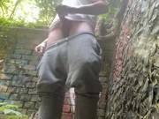 Western heights masturbation in the castle grounds 11/16