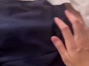 家族がいる中、実家で声抑えてSEX♡ /japanese/hentai/素人/個人撮影/カップル/巨根/ 1/16