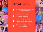 Satanic Baptism - Religious - Femdom POV - CEI - Blonde - Red lingerie - JOI - Satanic - Succubus 16/16