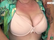 Busty Granny Gets Her Phat Pussy Fucked by Step Son Full Scene 1/16