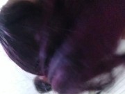 told my cuckold that i was going to the gym but i went to fuck with his friend and got creampied 15/16