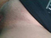 my cuckold arrives while i'm fucking with our neighbor and watches me getting creampied