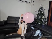 Ride an inflatable whale while inflating balloons without popping (full video on C4S / MV / OF / Mem 9/16