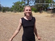 Barn Manager makes me clean off his cum in the outdoor shower 15/16