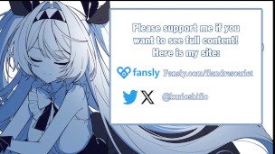 cute Kotori cosplay from Love live rides dildo