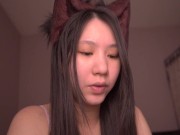 Cute Asian Kitty Cat Girl ASMR - 1 Chronicles 17-22 14/16