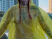 Wearing this so I don’t get wet… oops 😇💋 15/16