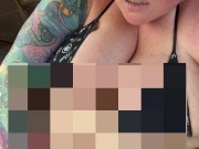 All sweaty in my Chevy teaser 💦💦💦 16/16