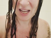 Christian Songs in the Salt Bath: Topless Shoshanna Blanca Sings “Praise” 6/16