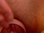 Squirting MULTIPLE times inside my pussy pump and loud moaning! 💦 11/16