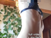 I Model My Lingerie For You While Dancing Like A Naughty Redhead Slut 3/16