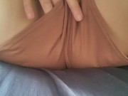 girl wets her shorts and bed 1/16