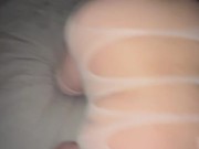 Deepthroating and sucking my Fiancés Balls 5/16