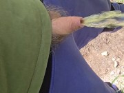 Pissing near the river / beach 10/16