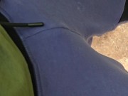 Pissing near the river / beach 2/16