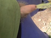 Pissing near the river / beach 6/16