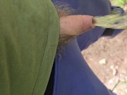 Pissing near the river / beach 7/16