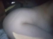 PETITE SLUT GETS FUCKED IN THE BACK SEAT OF HER CAR