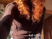 Striptease Compilation: Redhead Slowly Undressing In Lingerie Just For You 1/16