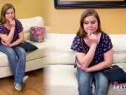 Busty Blonde Lauren Loves Anal Sex And Sucking A Hard Cock! 3/16