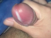 jerking off and cumming in bed 13/16