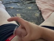 First time cum after 7 days, because after pircing is painful just a little 4/16