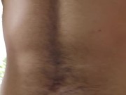 Jerking outside in a forest 2/16