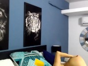 My wife sends me a hot video of herself masturbating. 16/16