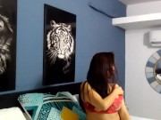 My wife sends me a hot video of herself masturbating. 4/16