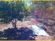 Wifey is beautiful stripping fully nude in public park 4/16