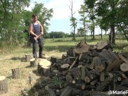 Bored Housewife Convinces Handyman To Fuck Her Tight Ass 1/16