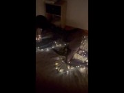 CaraxJack__ This slut in tights is sucking my cock, I had to fuck her! 🍑 2/16