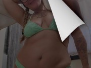 Sfw bbw milf bikini try on 10/16