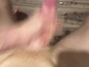 Young Twink Cumming twice. Hardcore, Intensive masturbation, big load 5/16