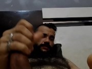 Latino Solo Toy Session – POV from Below with Masturbator 13/16