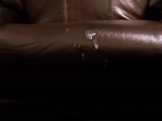 BBC QUICK CUM ON LEATHER CHAIR - USA 15/16