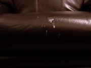 BBC QUICK CUM ON LEATHER CHAIR - USA 16/16