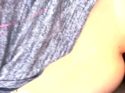 Hiking led to a quickie in the woods - came on my ass 14/16