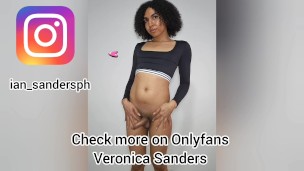 Cute Sissy Slut Sucks My dick in the bathroom - Onlyfans Veronica Sanders