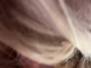 His dick has SHRUNK! Sucking his tiny dick with the foreskin up so he doesn’t cum lol 15/16