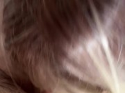 His dick has SHRUNK! Sucking his tiny dick with the foreskin up so he doesn’t cum lol 5/16