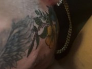 Ebony step mom told her step son to eat her fucking pussy and get her right husband gone 12/16