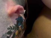 Ebony step mom told her step son to eat her fucking pussy and get her right husband gone 2/16