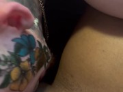 Ebony step mom told her step son to eat her fucking pussy and get her right husband gone 3/16