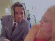 Thick Blonde Step Sister Lola Cheeks Takes Kaby Snow Deep Before Work 15/16