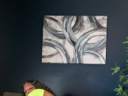 Squirting on big black cock 1/16